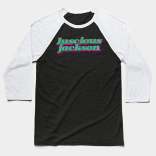 Luscious Jackson // 90s Style Fan Design Baseball T-Shirt